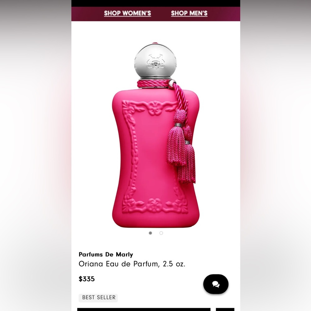 FULL BOTTLE Parfums de Marly Oriana 2.5 oz and comes with box